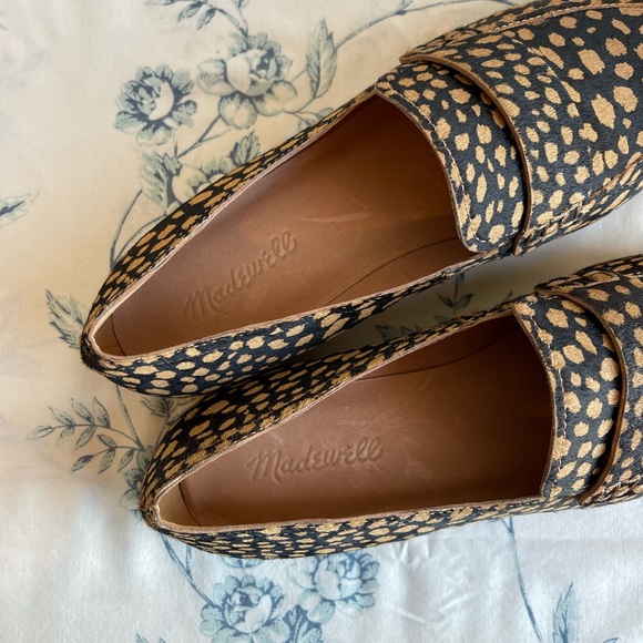 Madewell Alex Genuine Calf Hair Loafer in Toffee Multi - Picture 5 of 5